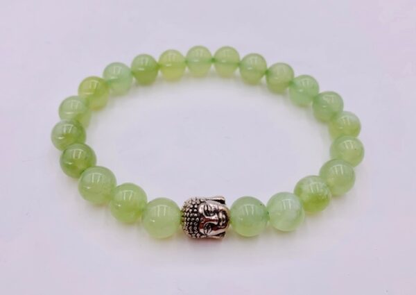 0,8cm Armband Neue Jade Buddha