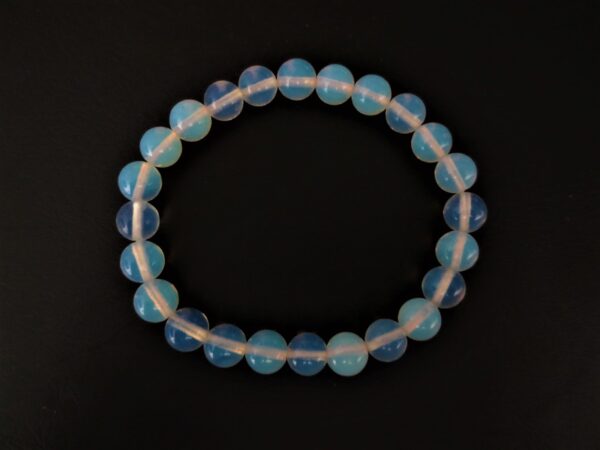 0,8cm Stein Armband Opalite