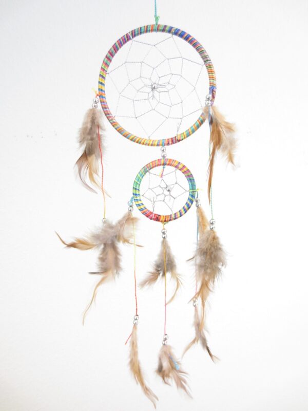 11cm + 1 Round Dreamcatcher runder Traumfnger gemischt