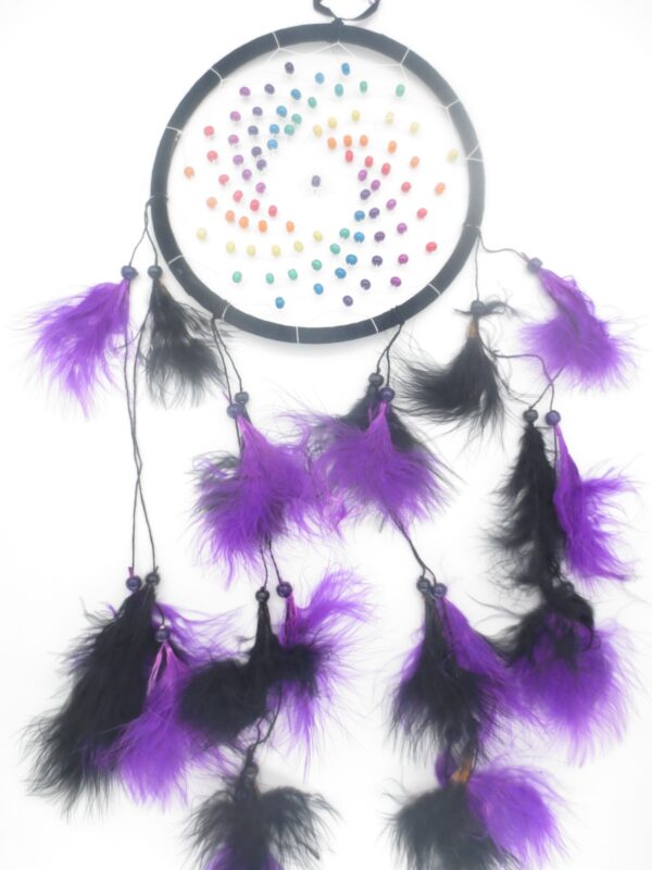 20 cm Dream Catcher Schwarz