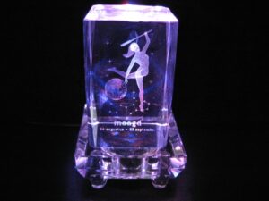 3D Laserblock Sternbild Jungfrau