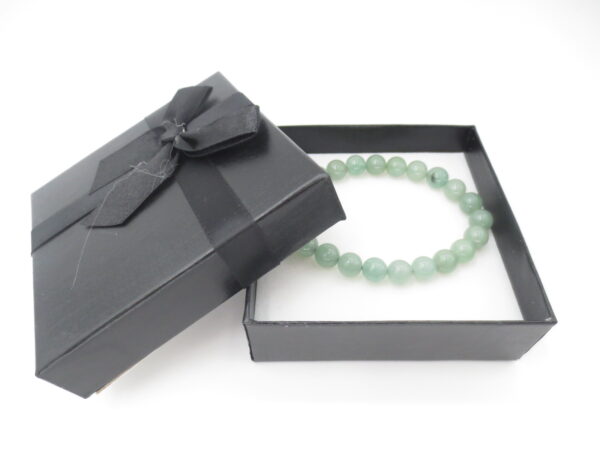 8mm Stein Armband Aventurine mit Geschenk Box