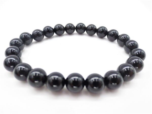 8mm Stein Armband Onyx