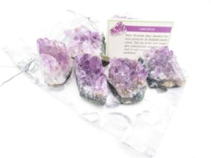 Amethyst Cluster Set (6 Stck) - Grohandel