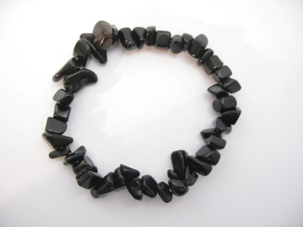 Armband mit dnnen Steinen Onyx (12 pcs)