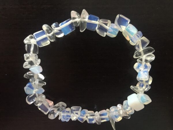 Armband mit dnnen Steinen Opalite (12 Stck)