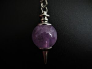 Chakra Pendel Anhnger Ball Amethyst