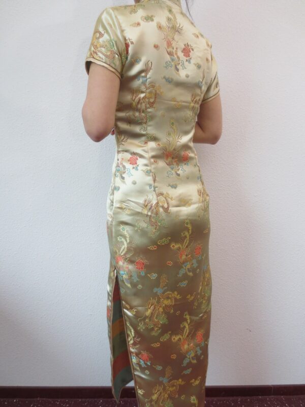 Chinesisch blume gold Gre 34