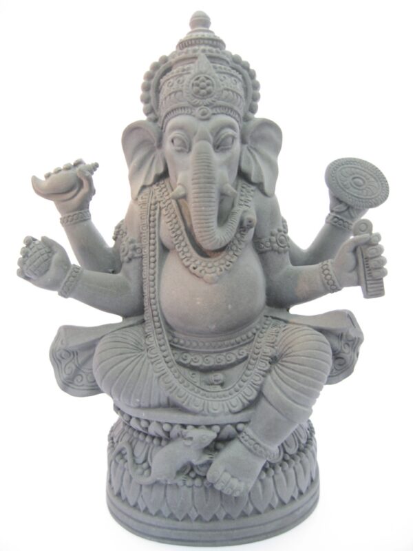 Ganesha mit Ratte, Hmatit, gro