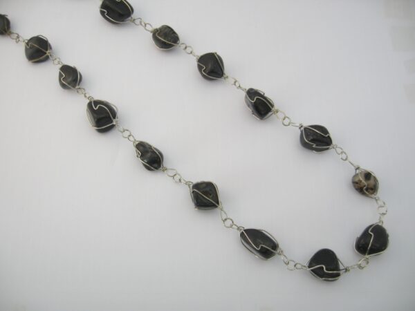 gro Chakra Kette Onyx