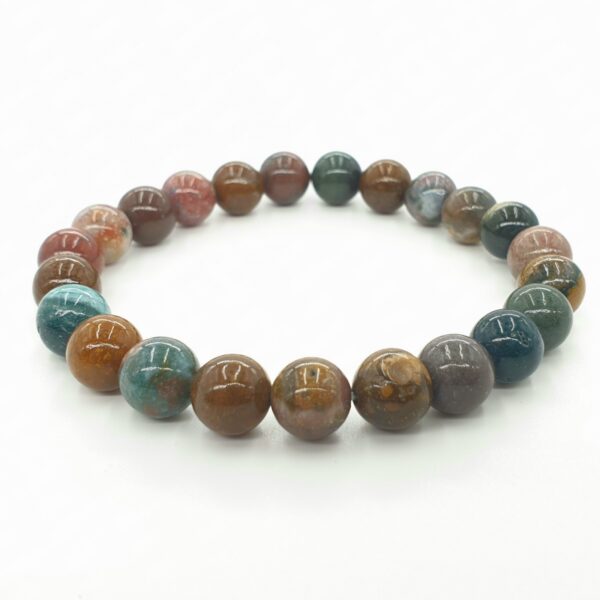 Grohandel - 8 mm Stein Armband Ocean Jasper mit Geschenkbox