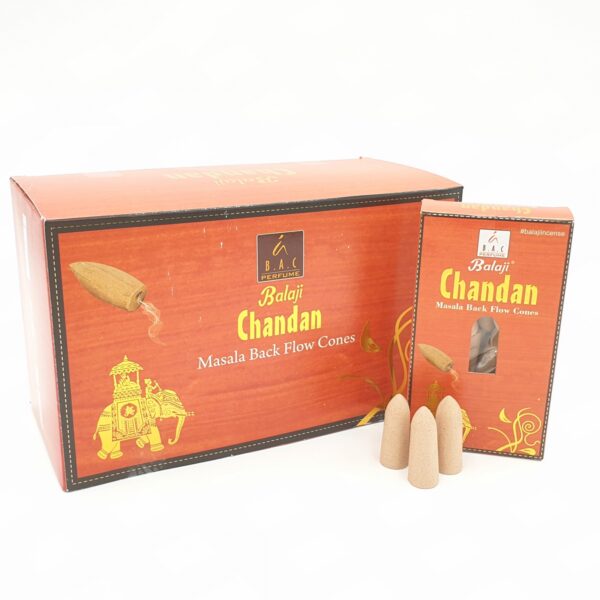 Grohandel - Balaji Malasa Backflow Cones Chandan