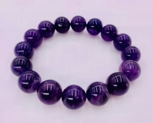 Grohandel Edelstein Armband - 12 mm Amethyst Armband