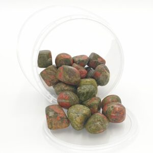 Grohandel - Edelstein Cluster Unakite 2-3cm