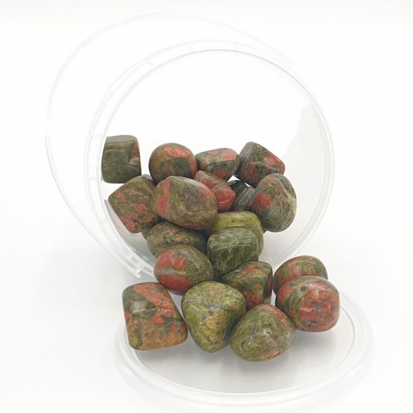 Grohandel - Edelstein Cluster Unakite 2-3cm