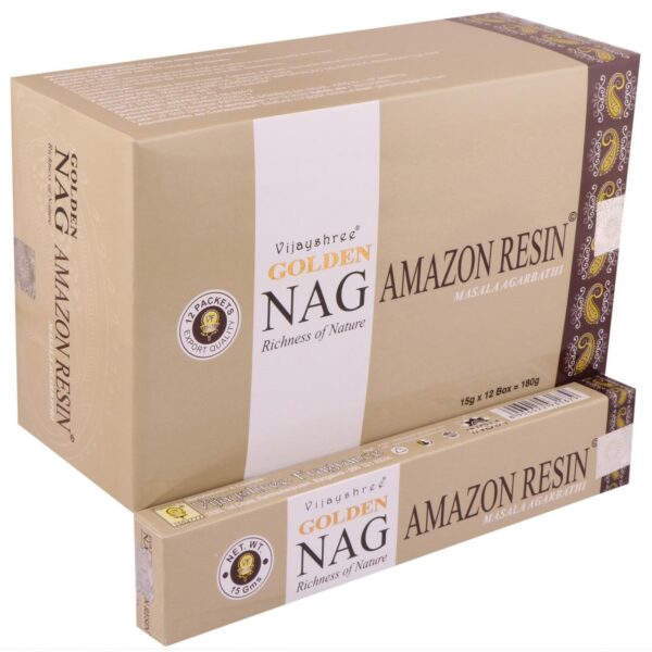 Grohandel - Golden Nag Amazon Resin 15 gram