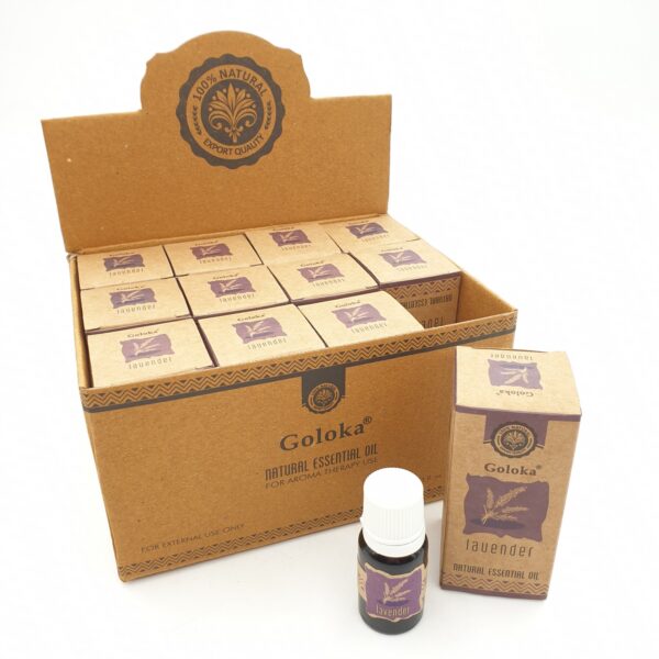 Grohandel - Goloka Natural Essential Oil Lavendel (12st)