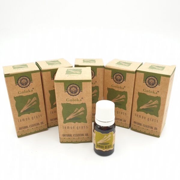 Grohandel - Goloka Natural Essential Oil Lemongrass (6st)