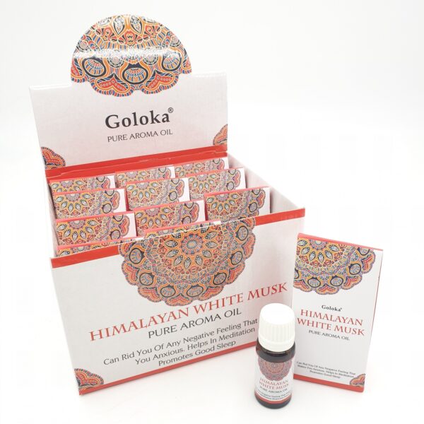 Grohandel - Goloka Pure Aroma Oil Himalaya White Musk