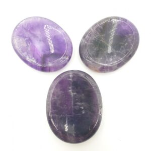 Grohandel - Massage und Meditation Edelstein Amethyst Set (3 Stck)