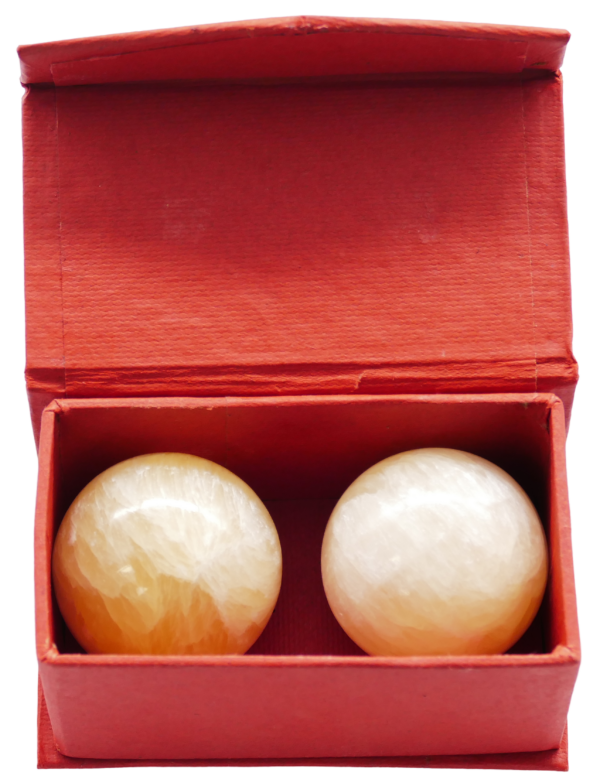 Grohandel - Meridian Balls Marmor Gelb 4 cm