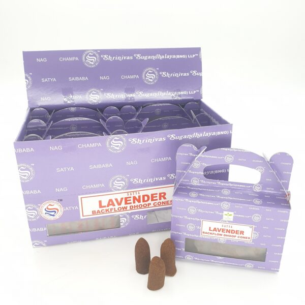 Grohandel - Satya Lavender Backflow Cone