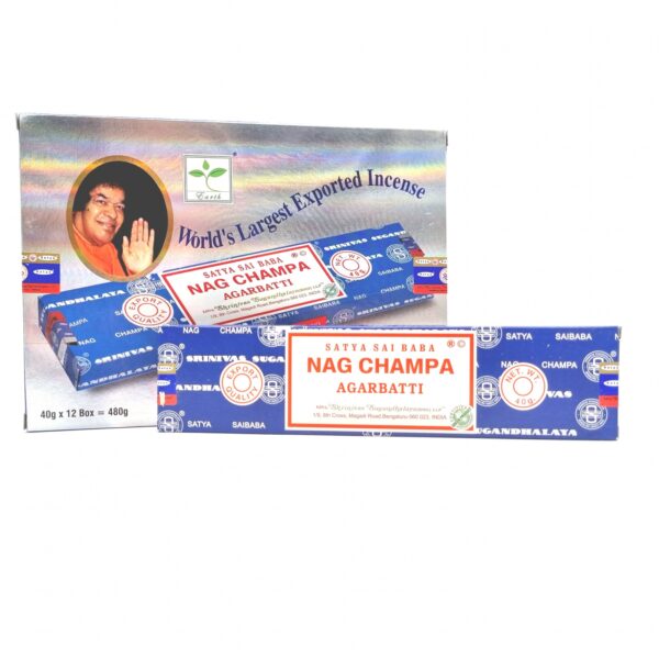 Grohandel - Satya Sai Baba Nag Champa (Earth) 40 gramm 2023 Series