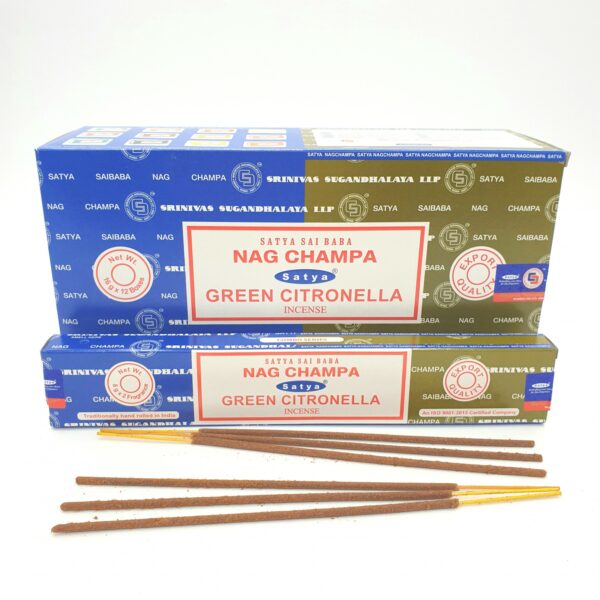 Grohandel - Satya Sai Baba Nag Champa & Green Citronella Combo Serie