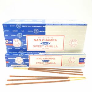 Grohandel - Satya Sai Baba Nag Champa & Sweet Vanilla Combo Serie