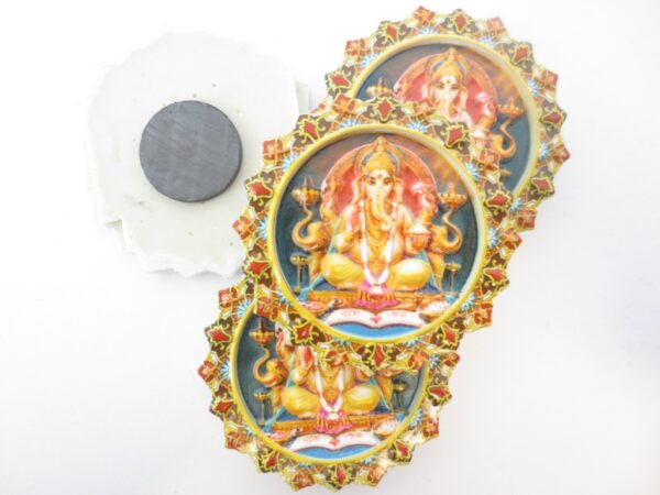 Grooshandel - Magnet-Set 3 Laxmi (12st)