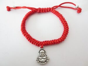 Grooshandel - Verstellbares Happy Buddha-Armband II (per 12 Stck)