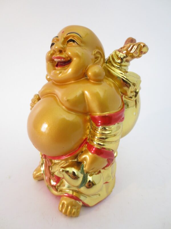 Grosshandel - Buddha Gold stehend unterwegs und auf der Suche