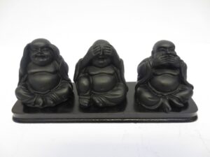 Grosshandel - Buddhas schwarz Hren, Sehen, Schweigen