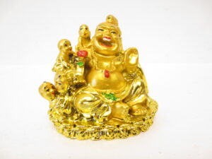 grosshandel - Kinder sitzen Buddha Goldhalskette mini