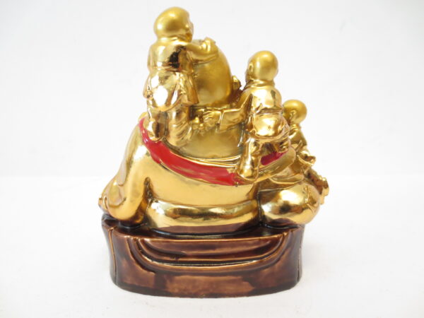 grosshandel - Kinder sitzen Buddha Goldhalskette mittel