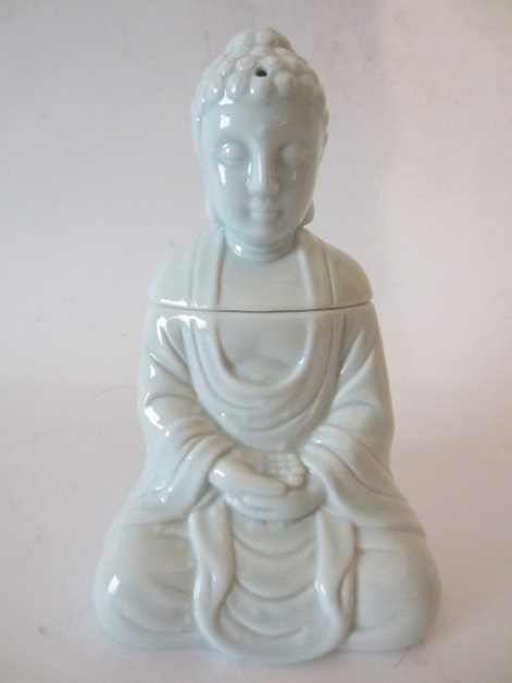 Hellblau meditation Buddha lbrenner luxus