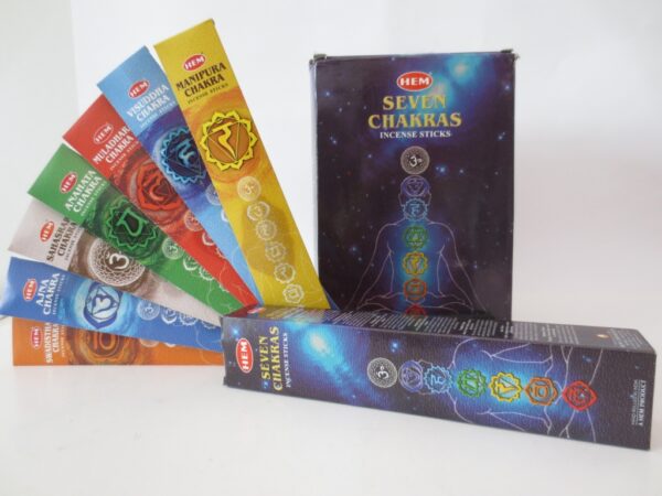 HEM Rucherstbchen Grohandel - 7 Chakras Festival Packing