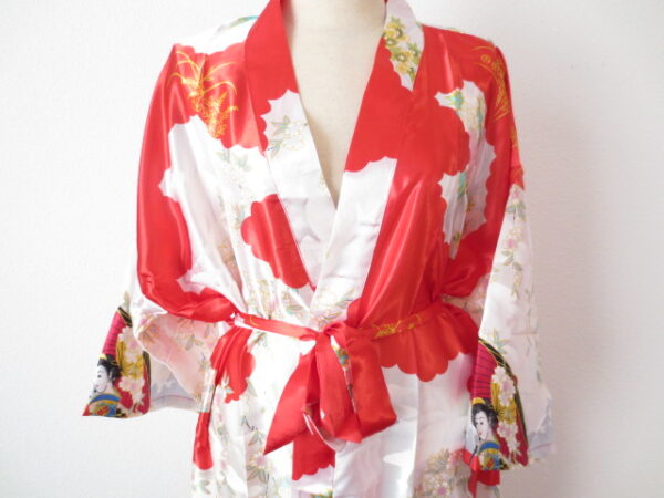 Japanischer Kimono lang rot