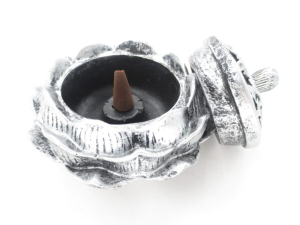 Lotus incense/conesburner Silber