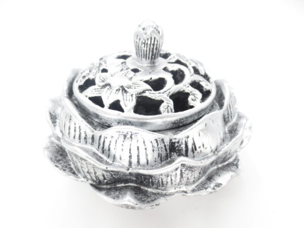 Lotus incense/conesburner Silber