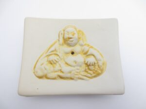 Rucherstbchenhalter weies Happy Buddha (6)