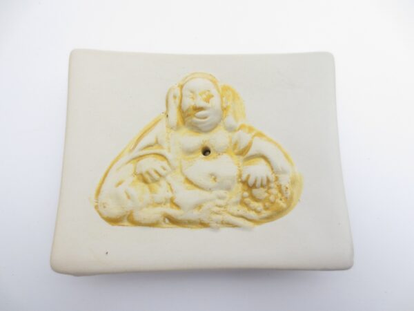 Rucherstbchenhalter weies Happy Buddha (6)