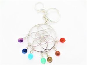 Seed of Life keychain Edelstahl