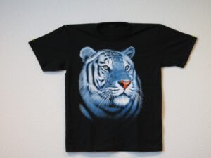 T-Shirt mit weiem Tiger II