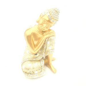 Thailndischer Buddha, der Gold schlft