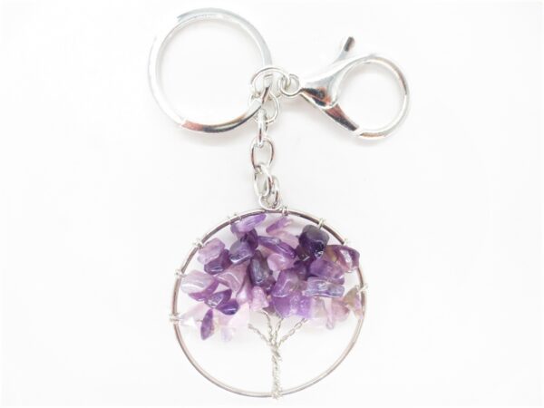 Tree of Life Schlsselanhnger Amethyst