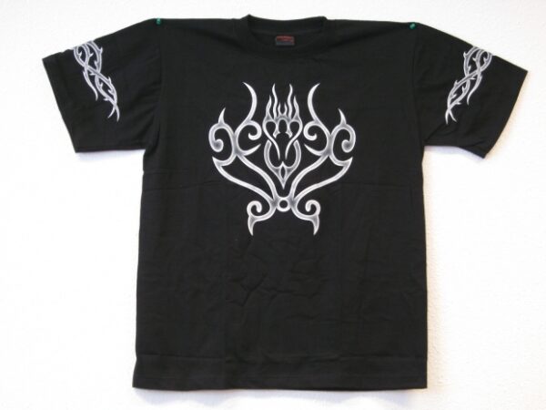 Tribal T-Shirt mit Fantasy-Figur