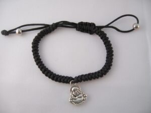 Verstellbares Happy Buddha-Armband (per 12 Stck)