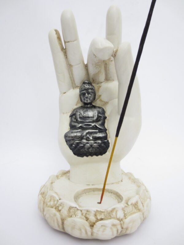 Wei Buddha-Hand Weihrauch / Kerzenhalter