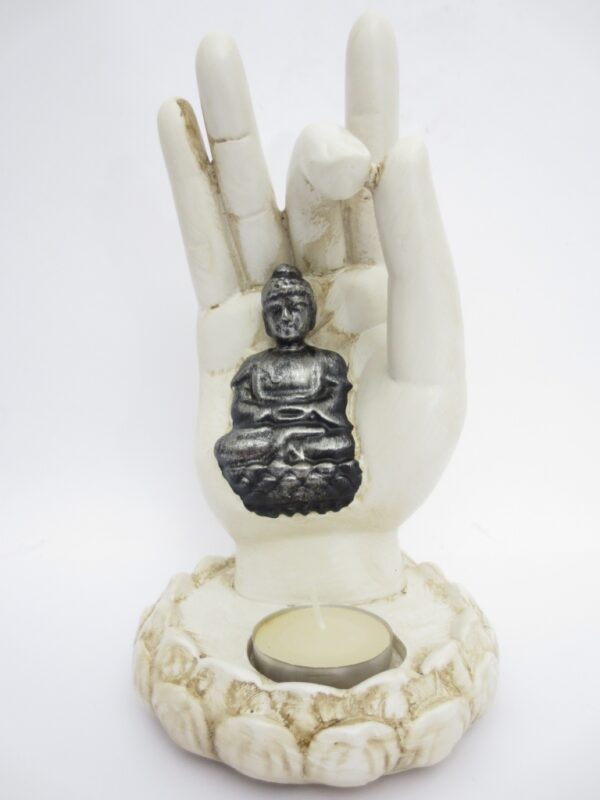 Wei Buddha-Hand Weihrauch / Kerzenhalter